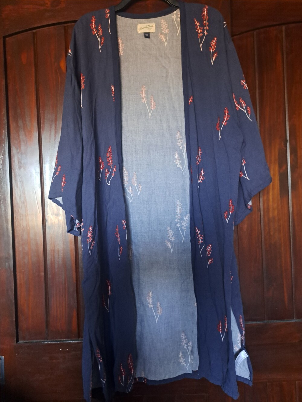 Universal Thread Kimono Style Wrap Top OSFM